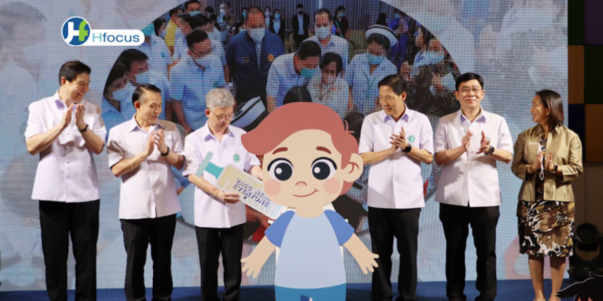 “Permanent Secretary for Public Health invites you to receive the COVID-Influenza Double Vaccine: Accelerating Vaccination Campaigns for Thai Children”